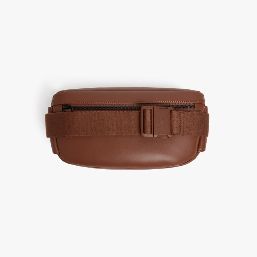 Mahogany (Vegan Leather) | Back view of Metro Sling in Mahogany